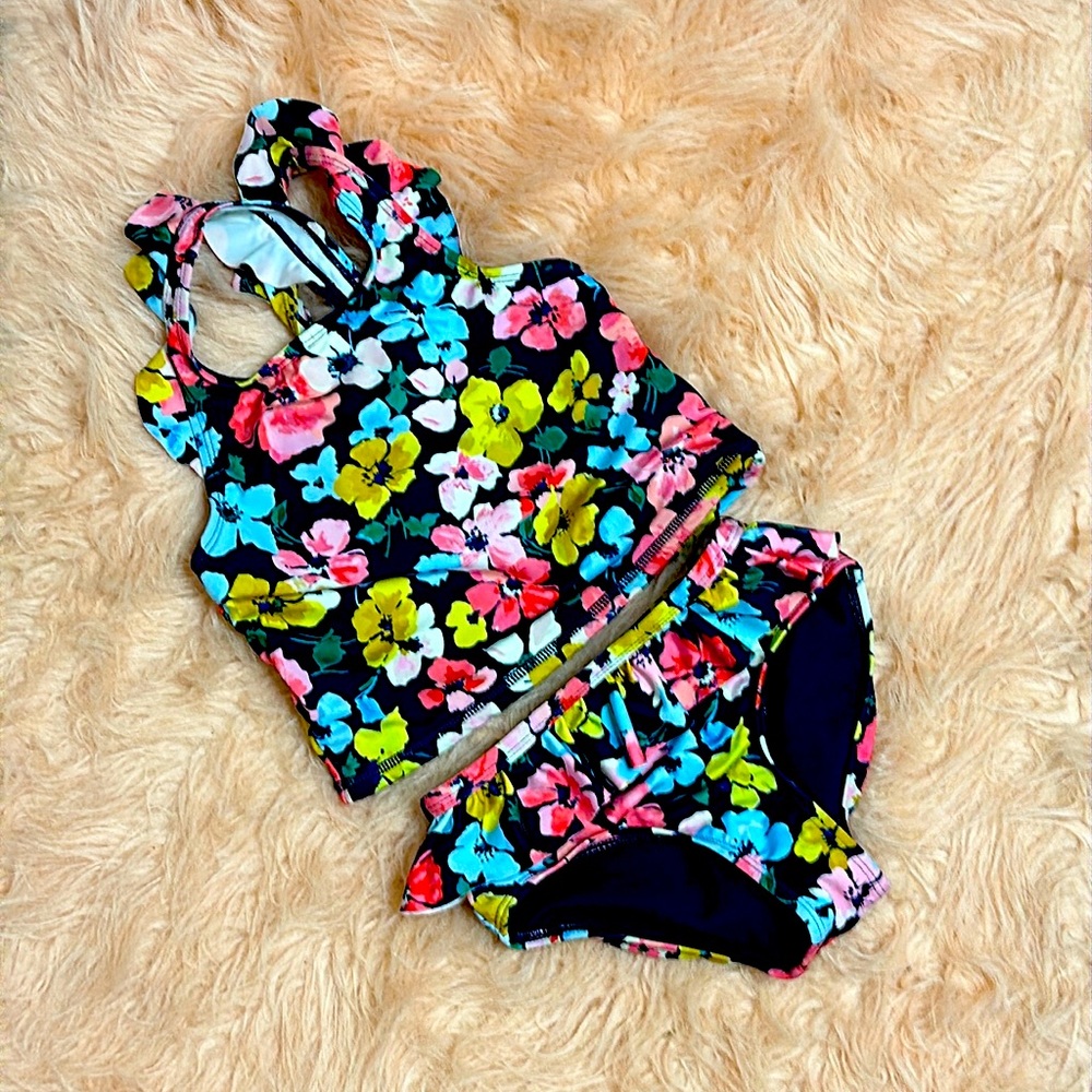 Girls size 6 Joules tankini